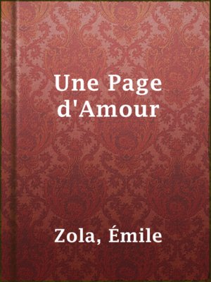 Une Page d'Amour - ebook